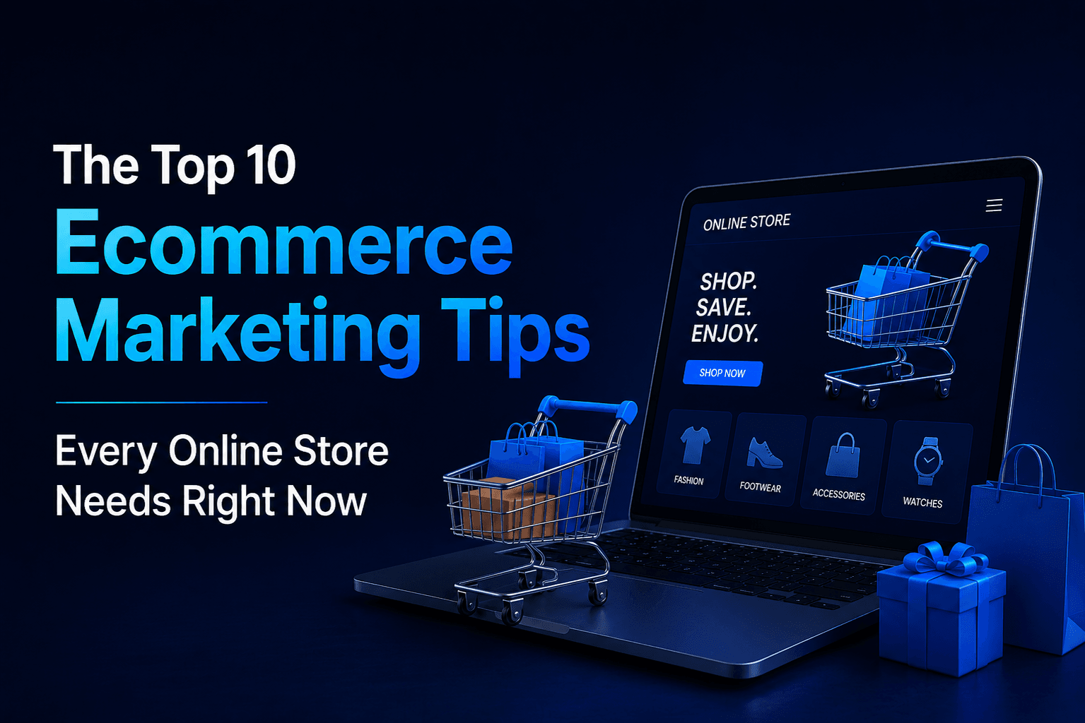 top 10 ecommerce marketing tips